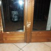 Riparazione portafinestra in legno