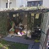 Costruzione pergola e pavimento giardino