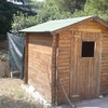 Demolizione casetta di legno