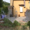 Veranda in legno e vetro