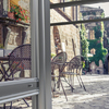 Chiudere terrazza con tende