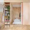 Porta scorrevole a soffitto