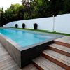 Piscina fuori terra in muratura