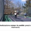 Costruire campo di paddle