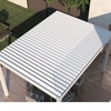Pergola da giardino, struttura alluminio (ipotesi copertura alluminio o tenda)