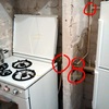 Modifica impianto gas cucina, sostituzione della braga dello scarico acqua cucina, predisposizione e collegamento lavastoviglie