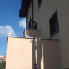 Pensilina per scala esterna