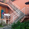 Sostituzione scala esterna oggi in muratura, con scala in acciaio e/o legno