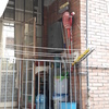 Repristino di balcone interno all'interno di cucina/sala sul pianoterra