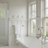 Boiserie legno nel bagno