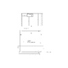 Forare una parete di circa 100cm per 50 cm ed installare un infisso in pvc
