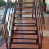 Realizzazione scalini in pietra lavica + montaggio