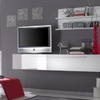 Mobile base tv laccato bianco