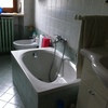 Togliere la vasca da bagno e