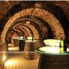 Installazione vetro su botte da vino per locale(enoteca)