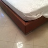 Tappezzare letto in pelle