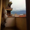 Installare recinzione metallica su un balcone