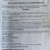 Dichiarazione Di Conformità Installazione