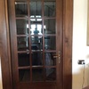 Porta intera toulipiere con vetri mollati