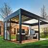 Preventivo per installazione pergola da giardino (telaio in alluminino e vetrate)