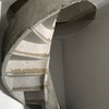 Stuccatura scala in cemento interna