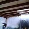 Copertura in vetro o plexiglass di una pompeiana