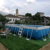 Rivestimento in wpc di piscina fuoriterra