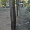 Sostituzione veranda in legno addossata con veranda tipo giardino d'inverno con copertura a vetri scorrevole o a impacchettamento
