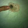 Pittura parete e stucco buchi