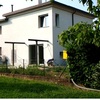 Esecuzione di copertura in vetro e metallo per veranda con struttura metallica parzialmente già esistente