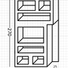 Costruzione libreria in cartongesso