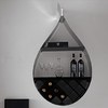 Porta bottiglie da parete