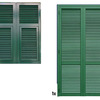 Sostituzione Persiane In Legno con Persiane In Pvc