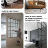 Installazione muretto con vetro industriale
