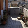 Pergola bioclimatica con vetrate scorrevoli