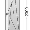 Sostituzione porta finestra di legno