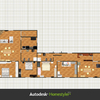 Costruire bar prefabbricato a due piani in legno