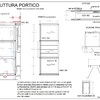 Portico in acciaio e persiane blindate