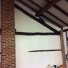 Imbiancare soffitto fienile