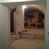 Fornitura e installazione di 1porta a vetri per cabina doccia + 1 porta a vetri scorrevole