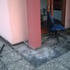 Piccoli lavori di impermeabilizzazione in un terrazzo